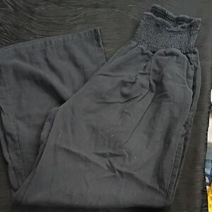 Source Unknown Black Wide Leg Pants